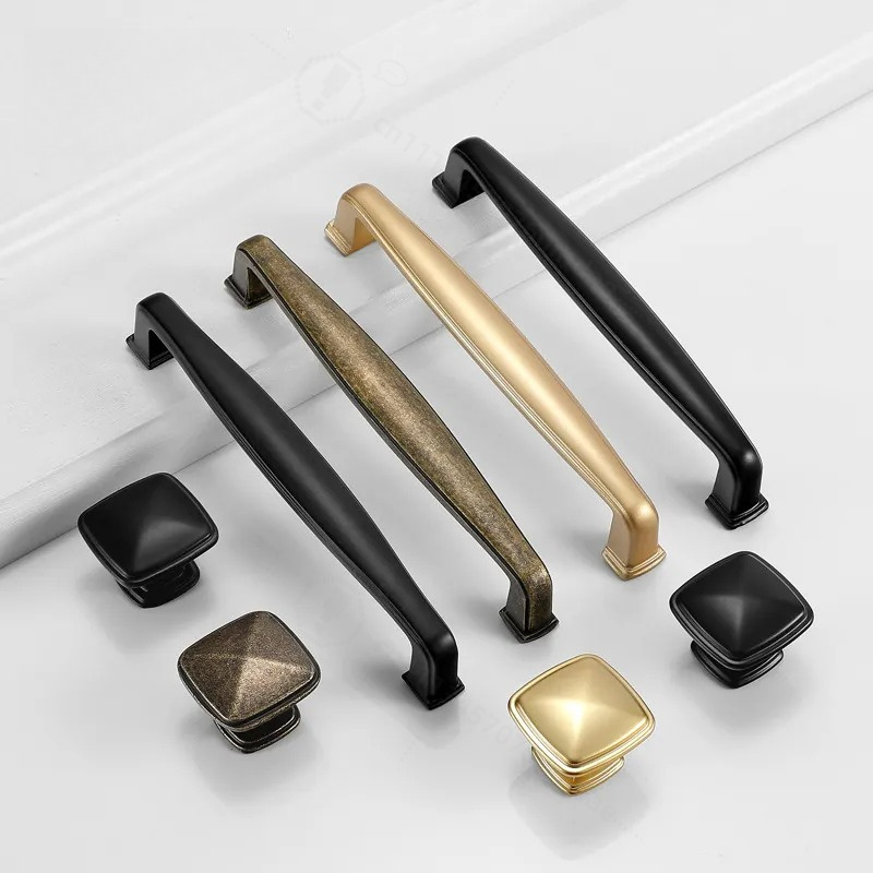 Furniture Hardware Wholesale - Gagang Kabinet Hitam Yijia, Gagang Laci