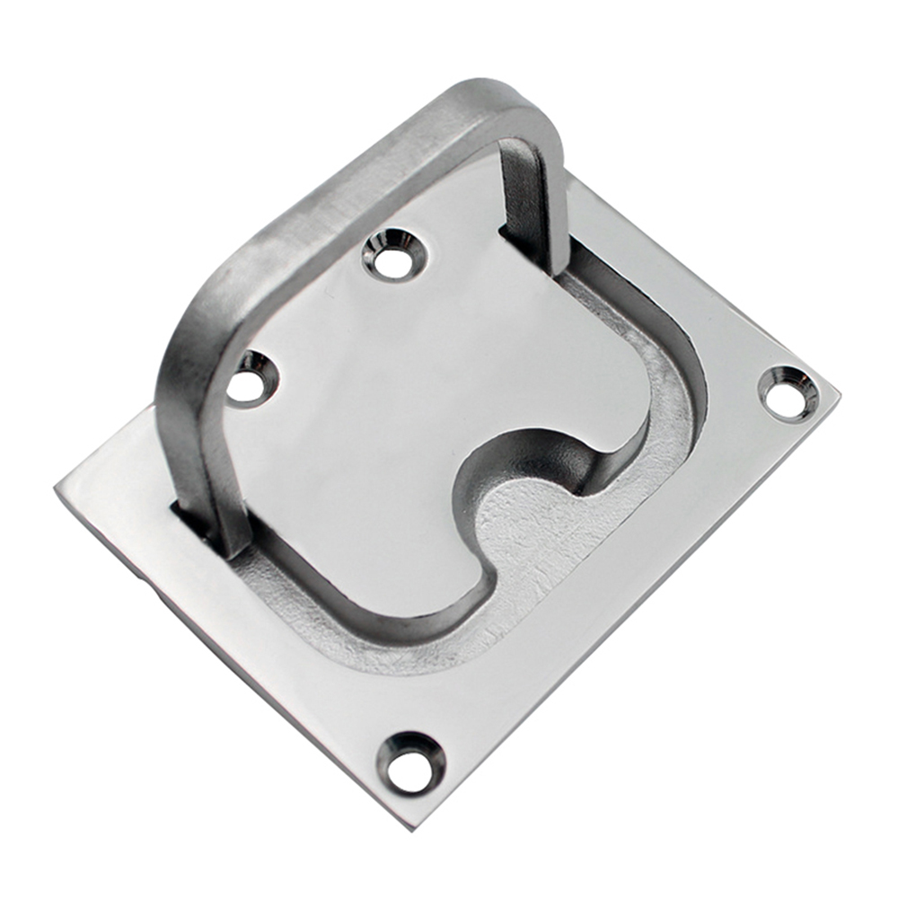 Furniture Hardware Supply - Pegangan Cincin Angkat Tersembunyi Persegi untuk