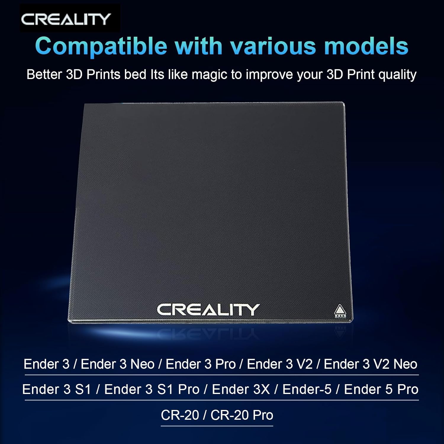 Creality Printer Ender 3 - Creality Official Ender 3 Glass Bed