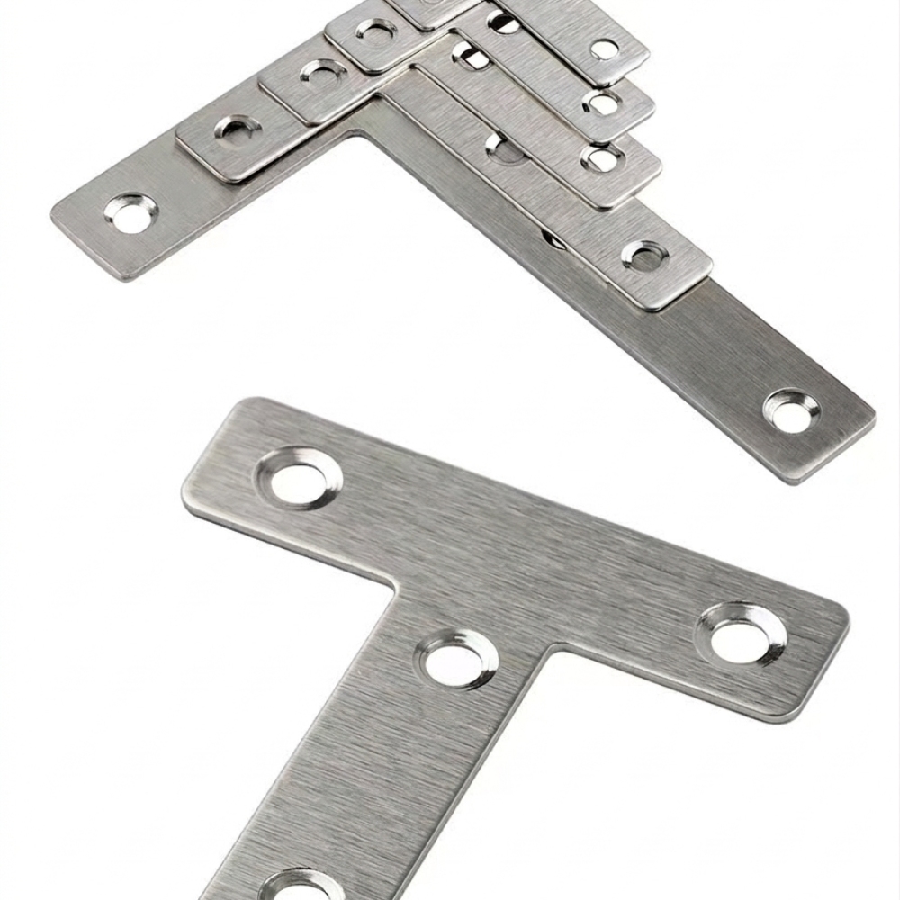 Furniture Joining Hardware - Konektor Sudut Besi untuk Furnitur, Pelat