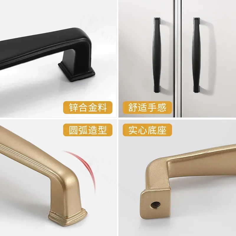 Gagang Kabinet Hitam Yijia, Ga - Furniture Hardware Wholesale ulasan dan harga
