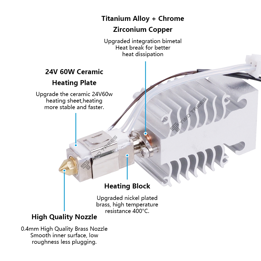 Hotend Kit untuk Creality Ende - Creality Printer Ender 3 ulasan dan harga