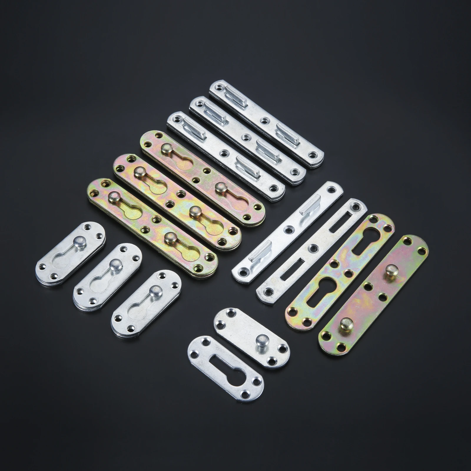 4 Set Engsel Tempat Tidur Teba - Furniture Joining Hardware ulasan dan harga